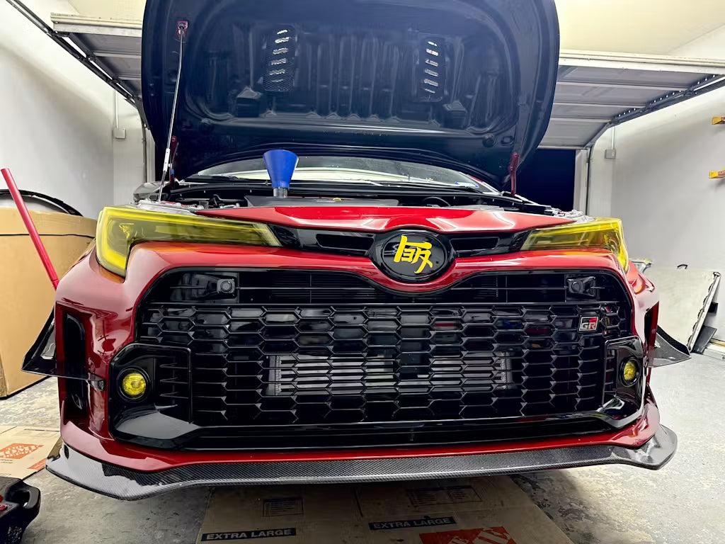SXTH ELEMENT / FRONT MOUNT INTERCOOLER / SILVER COLOR *** TOYOTA GR COROLLA (2023-2026) 1.6L TURBO *** MANUAL TRANS ONLY