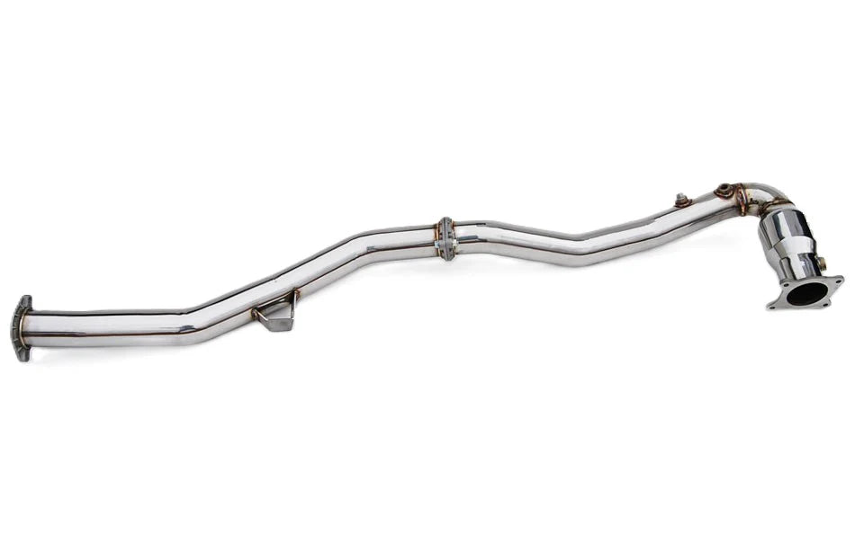 INVIDIA / EXHAUST J-PIPE WITH HIGH FLOW CAT / FRONT LOCATION CATTED DOWN-PIPE (HS15SWADOC) *** SUBARU WRX (2015-2021) 2.0L TURBO / CVT AUTOMATIC TRANSMISSION