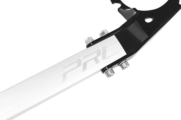 PRL MOTORSPORTS / FRONT STRUT TOWER BAR / THROWBACK STYLE (PRL-HA10-STRUT-FRONT) *** HONDA ACCORD (2018-2022) 1.5L / 2.0L TURBO