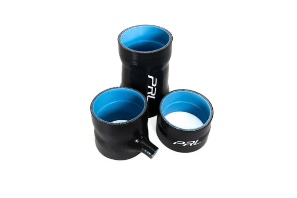 PRL MOTORSPORTS / TURBOCHARGER INLET PIPE KIT / MATTE CARBON FIBER TUBING (PRL1.1046.1.CARM) *** ACURA INTEGRA TYPE-S / DE5 (2024-2026), HONDA CIVIC TYPE-R / FL5 (2023-2026) 2.0L TURBO