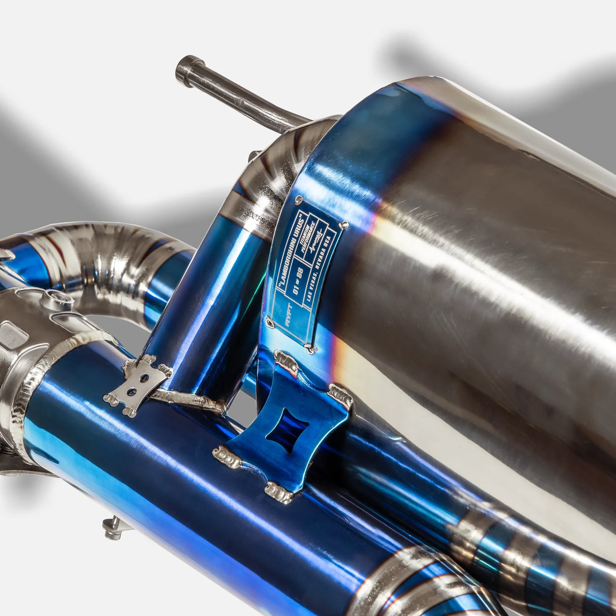 RYFT / TITANIUM PERFORMANCE EXHAUST / WITH CARBON FIBER TIPS (27-40-0009) *** LAMBORGHINI URUS (2018-2026)