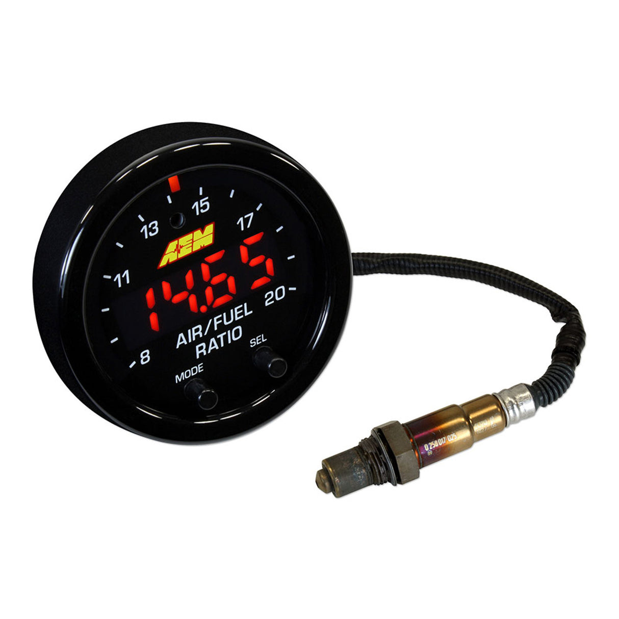 AEM / X-SERIES / AIR FUEL RATIO GAUGE / INCLUDES WIDEBAND UEGO SENSOR (30-0300)