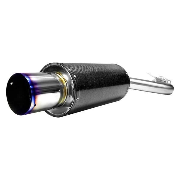 HKS / CARBON-TI / AXLE-BACK EXHAUST SYSTEM / BURNT TITAINUM TIP (3207-EX002) *** LEXUS IS300 (2001-2005) 3.0L ENGINE