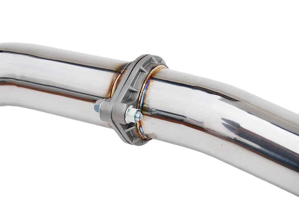 INVIDIA / EXHAUST J-PIPE WITH HIGH FLOW CAT / FRONT LOCATION CATTED DOWN-PIPE (HS15SWADOC) *** SUBARU WRX (2015-2021) 2.0L TURBO / CVT AUTOMATIC TRANSMISSION