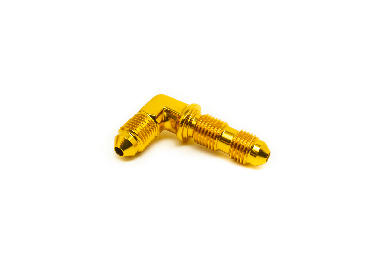 -03 AN Fitting Bulkhead 90 Degree