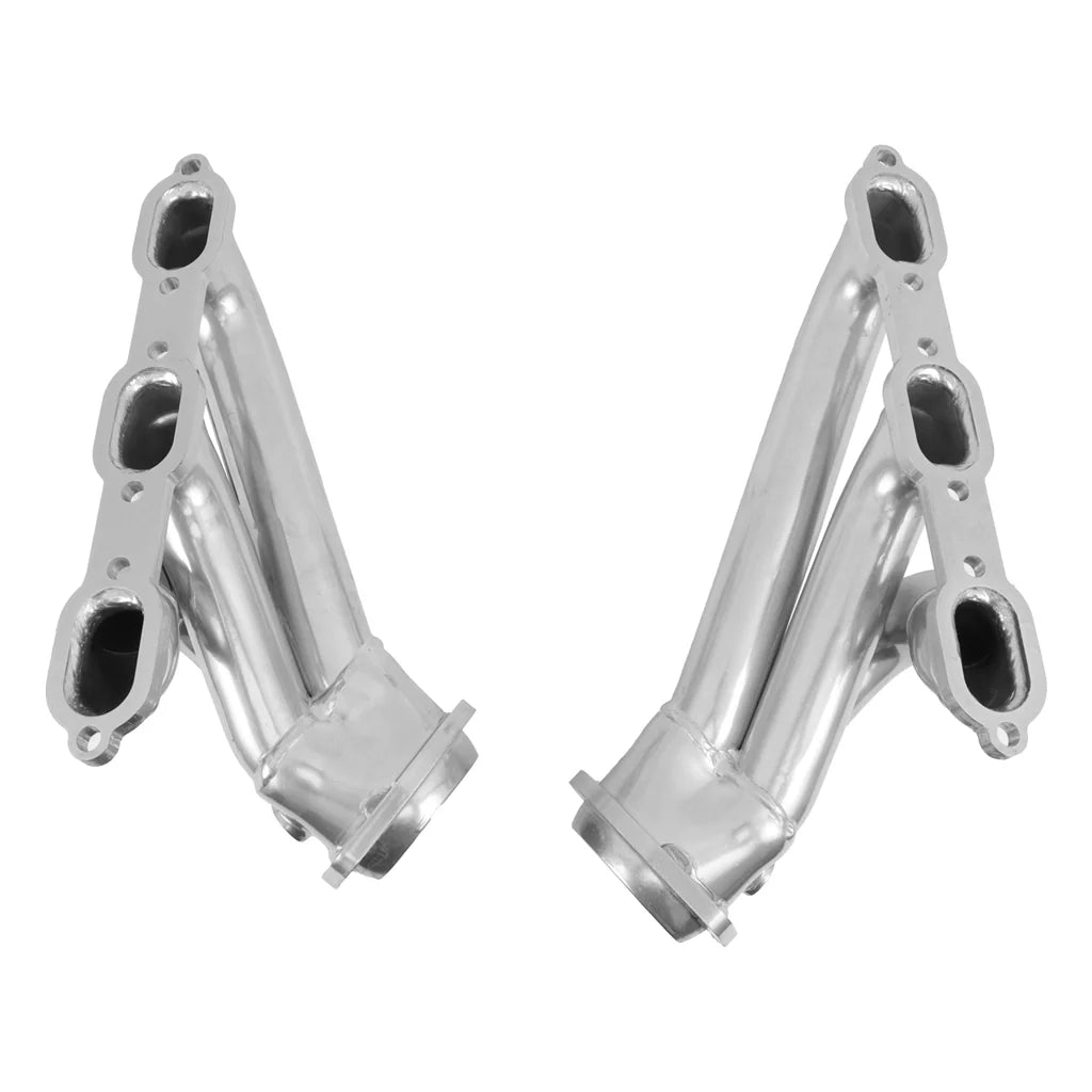 BBK PERFORMANCE / SHORTY STREET PERFORMANCE HEADERS / POLISHED SILVER CERAMIC COATED (40400) *** DODGE CHALLENGER (2008-2010) 3.5L / V6 ENGINE