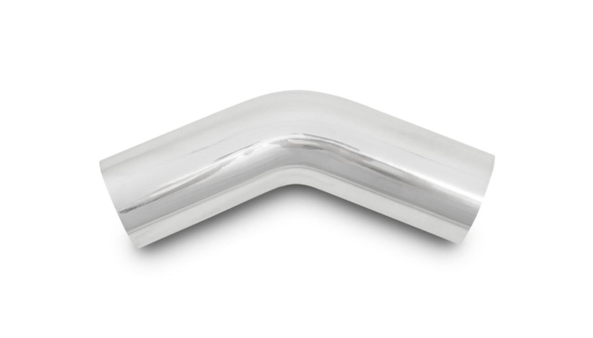 VIBRANT PERFORMANCE / ALUMINUM MANDREL BENDS / MIRROR POLISHED FINISH (045 DEGREE)