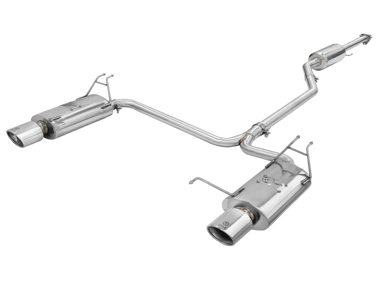 AFE / TAKEDA CAT-BACK EXHAUST SYSTEM / DUAL MUFFLERS (49-36612) *** HONDA ACCORD (2008-2012) 3.5L ENGINE / COUPE ONLY