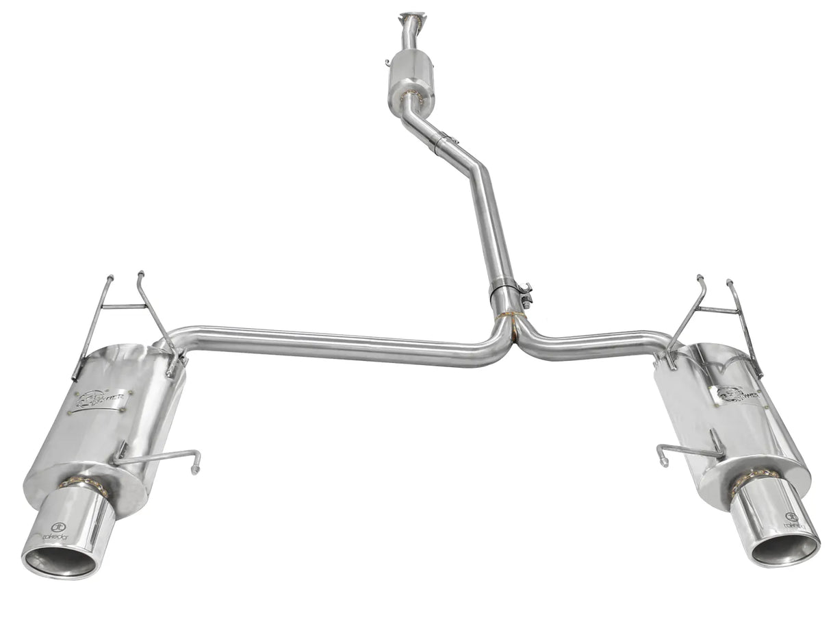 AFE / TAKEDA CAT-BACK EXHAUST SYSTEM / DUAL MUFFLERS (49-36612) *** HONDA ACCORD (2008-2012) 3.5L ENGINE / COUPE ONLY