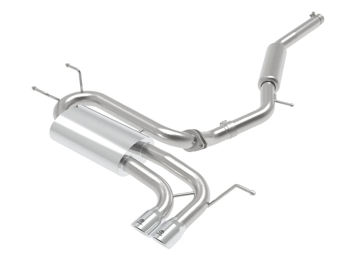 AFE / TAKEDA / CAT-BACK EXHAUST SYSTEM / POLISHED TIPS (49-37005-P) *** MAZDA MX5 MIATA (2016-2026) 2.0L ENGINE