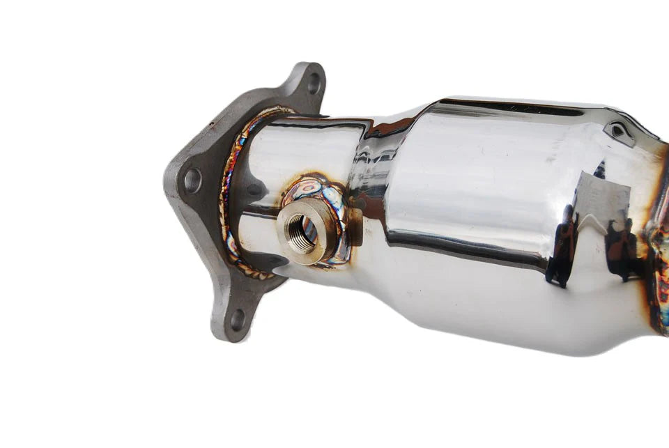 INVIDIA / EXHAUST J-PIPE WITH HIGH FLOW CAT / FRONT LOCATION CATTED DOWN-PIPE (HS15SWADOC) *** SUBARU WRX (2015-2021) 2.0L TURBO / CVT AUTOMATIC TRANSMISSION