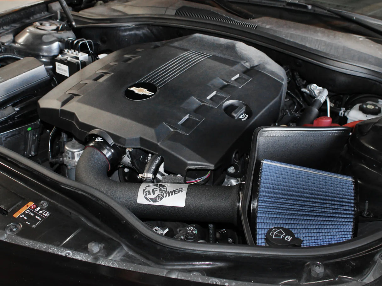 AFE / MAGNUM FORCE / COLD AIR INTAKE SYSTEM / BLACK PIPING (54-12022) *** CHEVROLET CAMARO V6 (2010-2015) 3.6L ENGINE