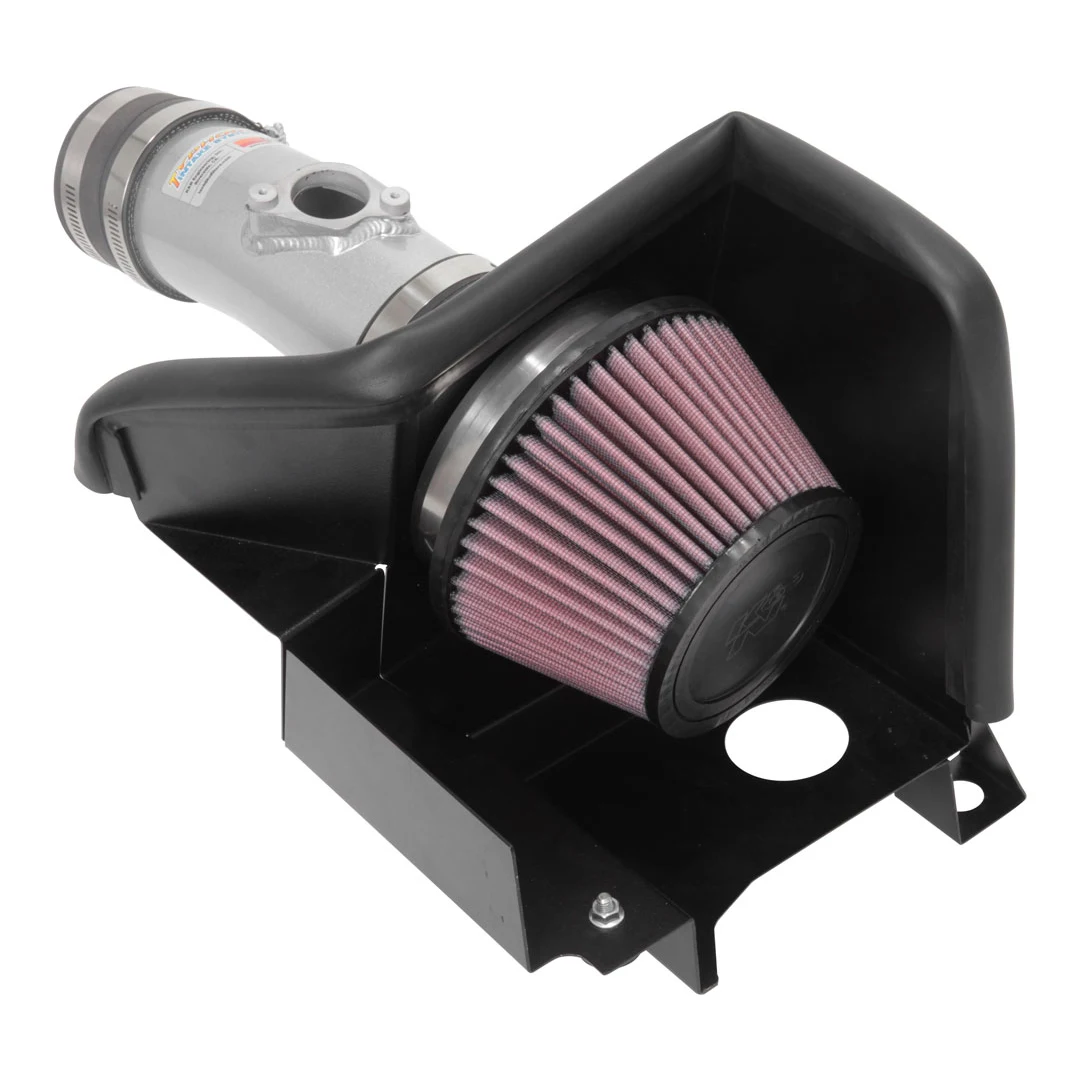 K&N / COLD AIR INTAKE SYSTEM / SILVER PIPING (69-1506TS) *** HONDA ACCORD (2018-2022) 2.0L TURBO