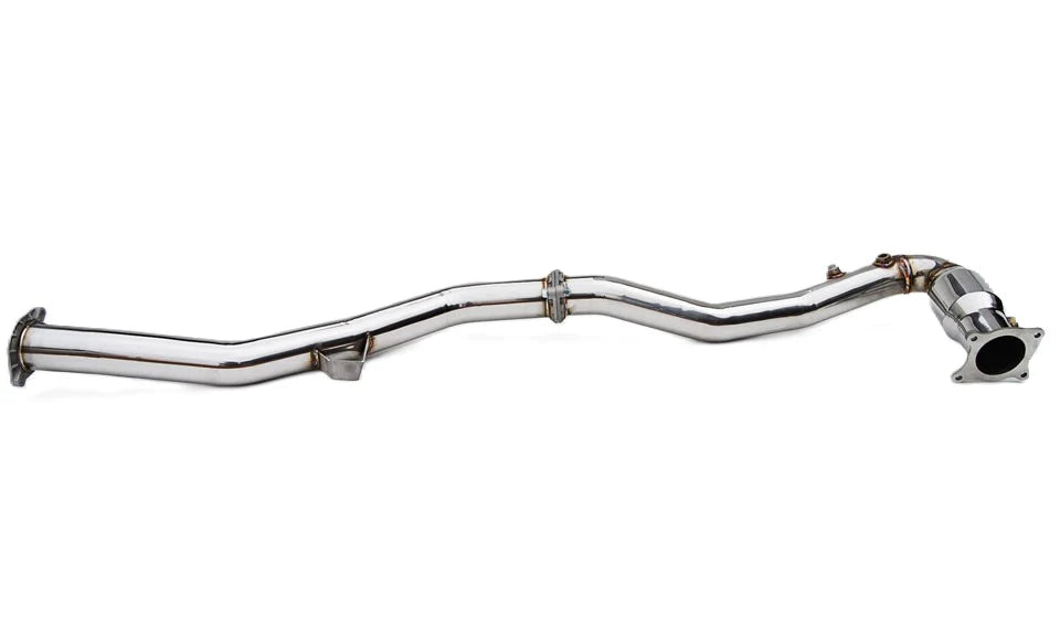 INVIDIA / EXHAUST J-PIPE WITH HIGH FLOW CAT / FRONT LOCATION CATTED DOWN-PIPE (HS15SWADOC) *** SUBARU WRX (2015-2021) 2.0L TURBO / CVT AUTOMATIC TRANSMISSION