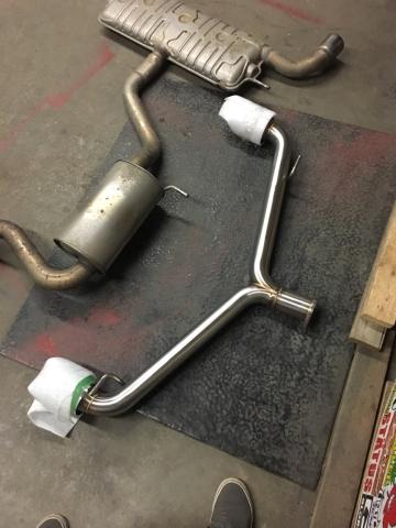 COBB / CAT-BACK EXHAUST SYSTEM (5V1100) *** VOLKSWAGEN GOLF GTI (2010-2014) MK6 / 2.0L TURBO
