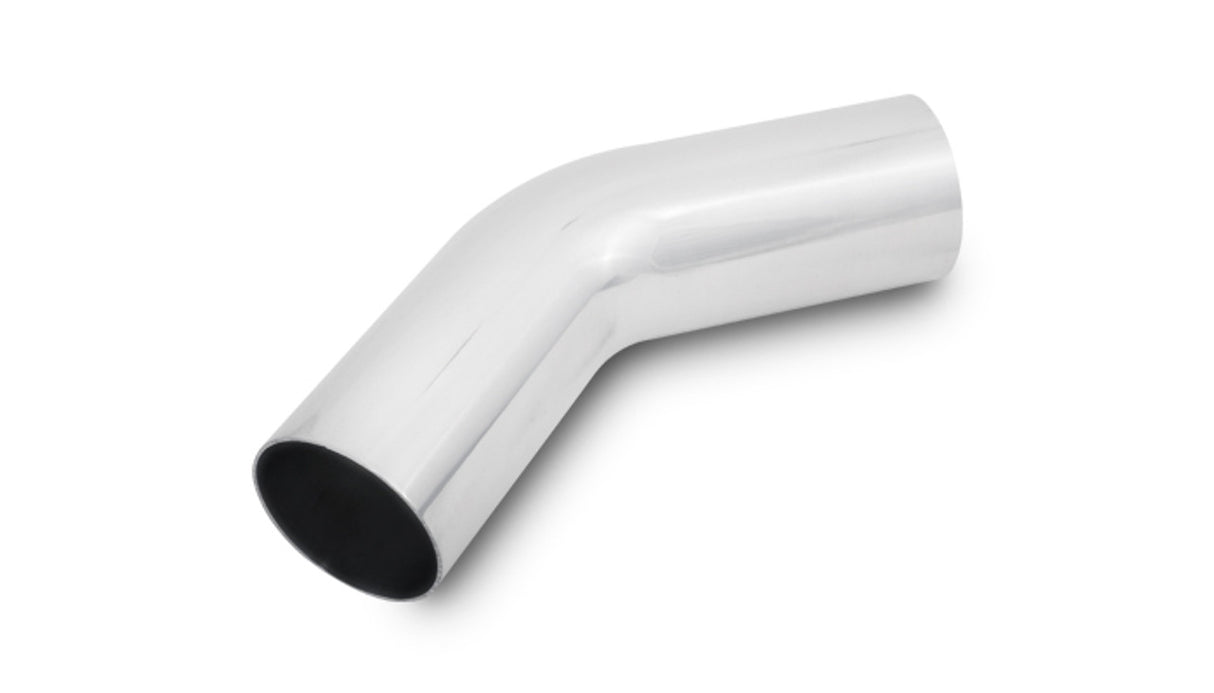 VIBRANT PERFORMANCE / ALUMINUM MANDREL BENDS / MIRROR POLISHED FINISH (045 DEGREE)