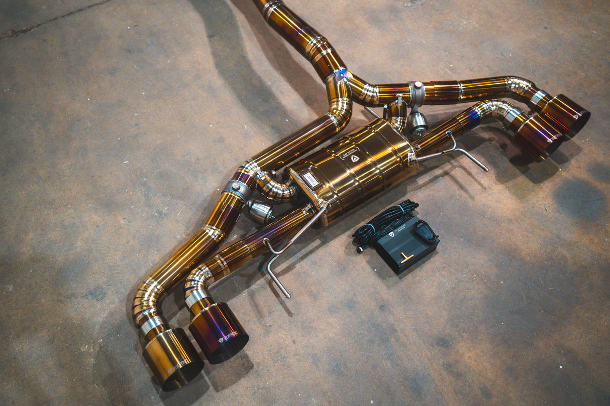 VALVETRONIC DESIGNS / VALVED SPORT EXHAUST SYSTEM (NIS.GTR.R35.VSES.TI.TIBRT) *** NISSAN GTR (2009-2024) R35