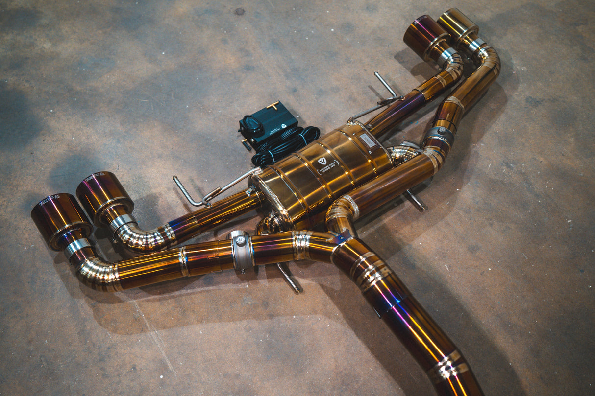 VALVETRONIC DESIGNS / VALVED SPORT EXHAUST SYSTEM (NIS.GTR.R35.VSES.TI.TIBRT) *** NISSAN GTR (2009-2024) R35