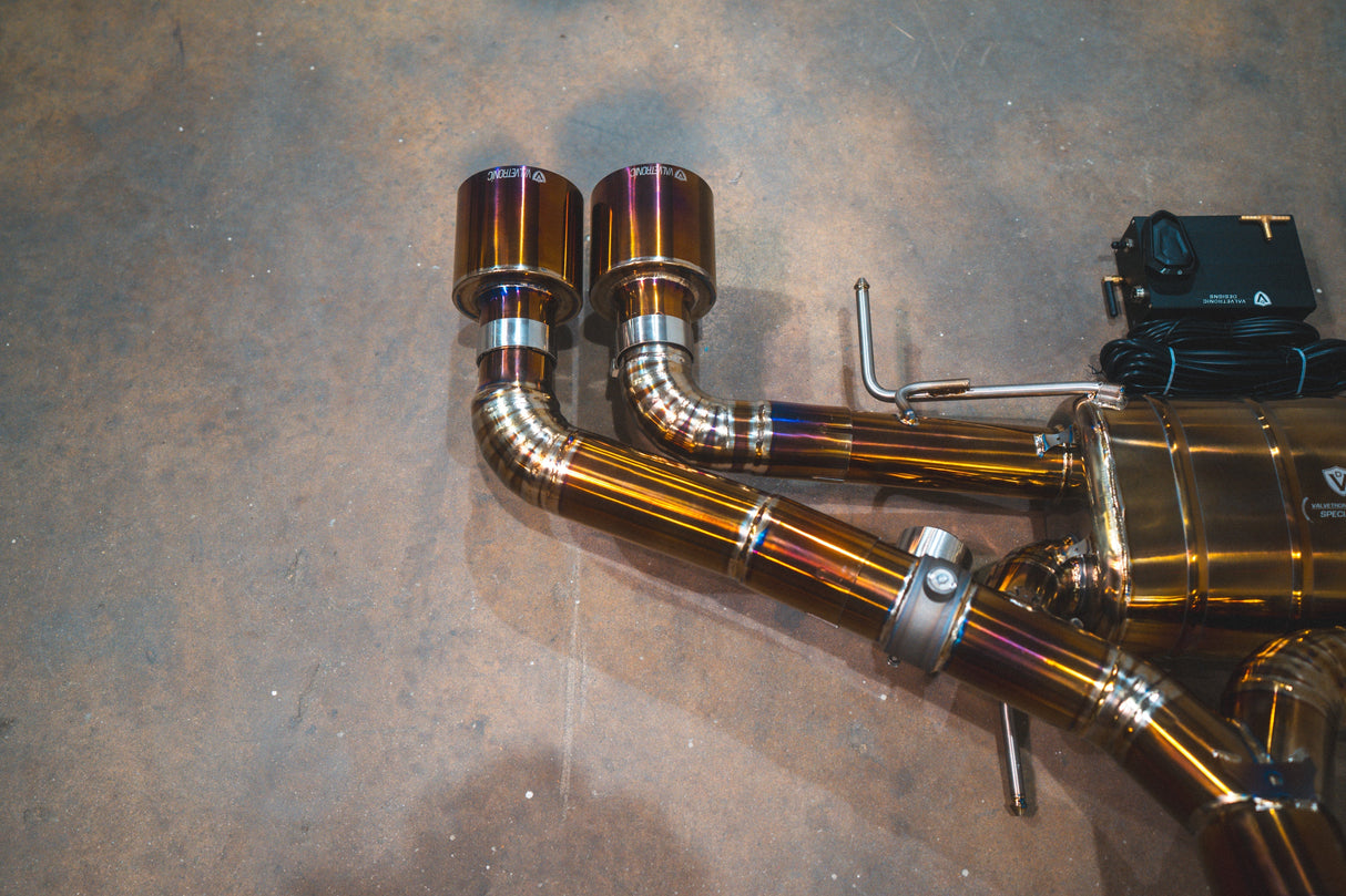 VALVETRONIC DESIGNS / VALVED SPORT EXHAUST SYSTEM (NIS.GTR.R35.VSES.TI.TIBRT) *** NISSAN GTR (2009-2024) R35