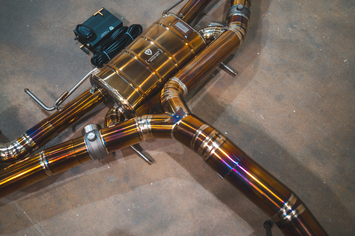 VALVETRONIC DESIGNS / VALVED SPORT EXHAUST SYSTEM (NIS.GTR.R35.VSES.TI.TIBRT) *** NISSAN GTR (2009-2024) R35