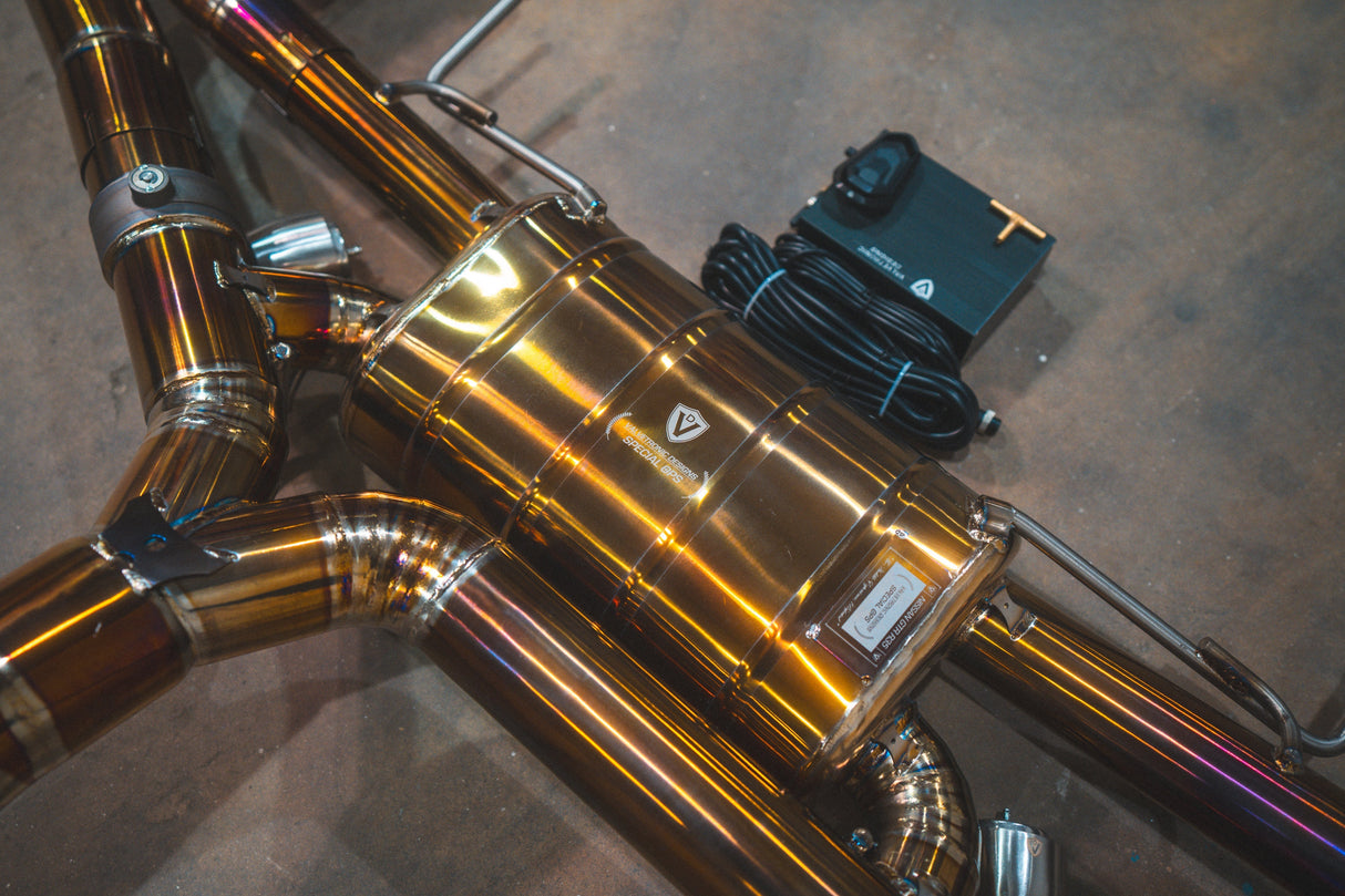 VALVETRONIC DESIGNS / VALVED SPORT EXHAUST SYSTEM (NIS.GTR.R35.VSES.TI.TIBRT) *** NISSAN GTR (2009-2024) R35
