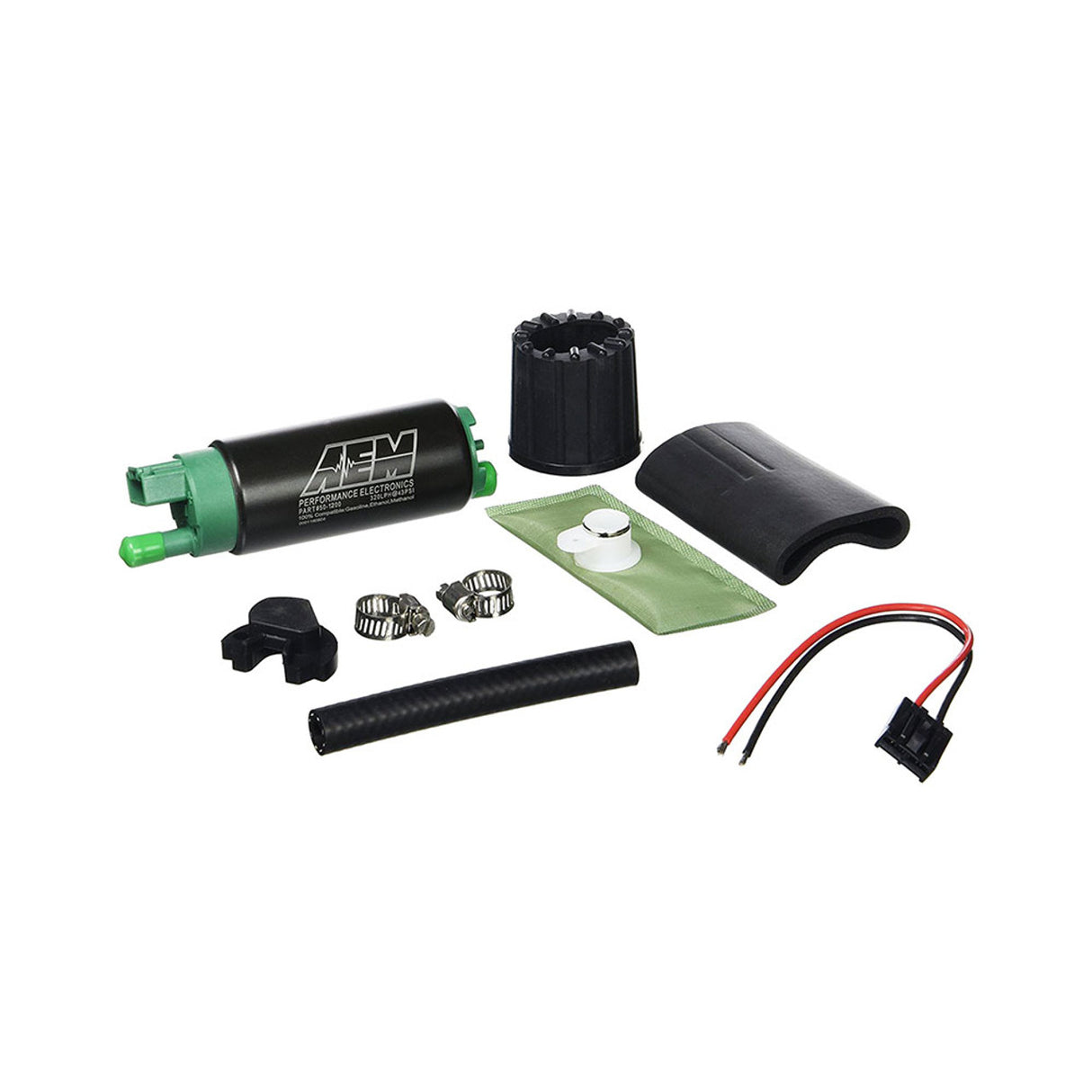 AEM / 340 LPH / GAS + E85 COMPATIBLE / IN-TANK UNIVERSAL HIGH FLOW FUEL PUMP (50-1200)