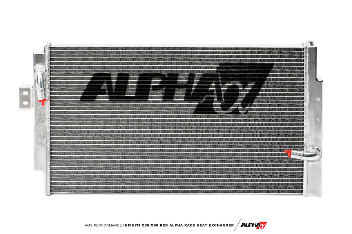 AMS PERFORMANCE / RED ALPHA / RACE SPEC / HEAT EXCHANGER SYSTEM (ALP.28.02.0004-1) *** INFINITI Q50 (2016-2024), INFINITI Q60 (2017-2022) 3.0L TWIN TURBO