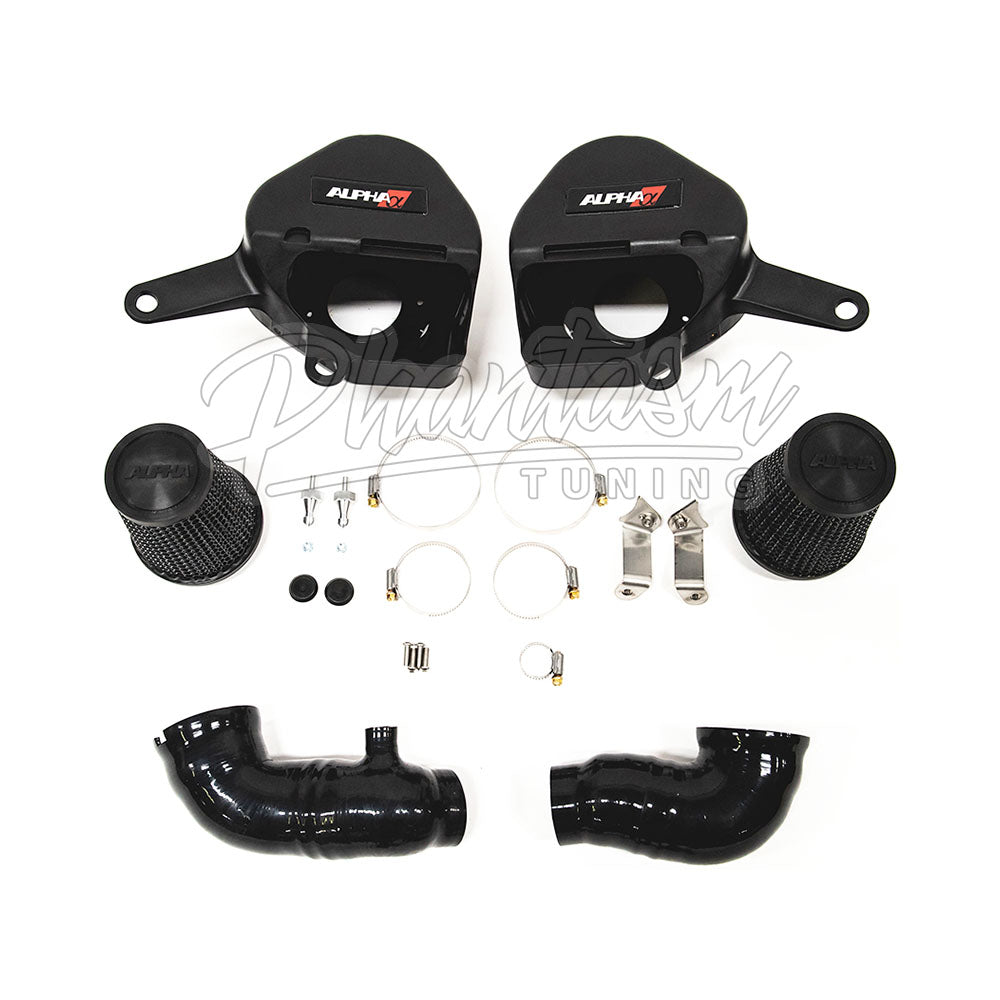 AMS PERFORMANCE / RED ALPHA / COLD AIR INTAKE SYSTEM (ALP.28.08.0001-1) *** INFINITI Q50 (2016-2024), INFINITI Q60 (2017-2022) 3.0L TWIN TURBO