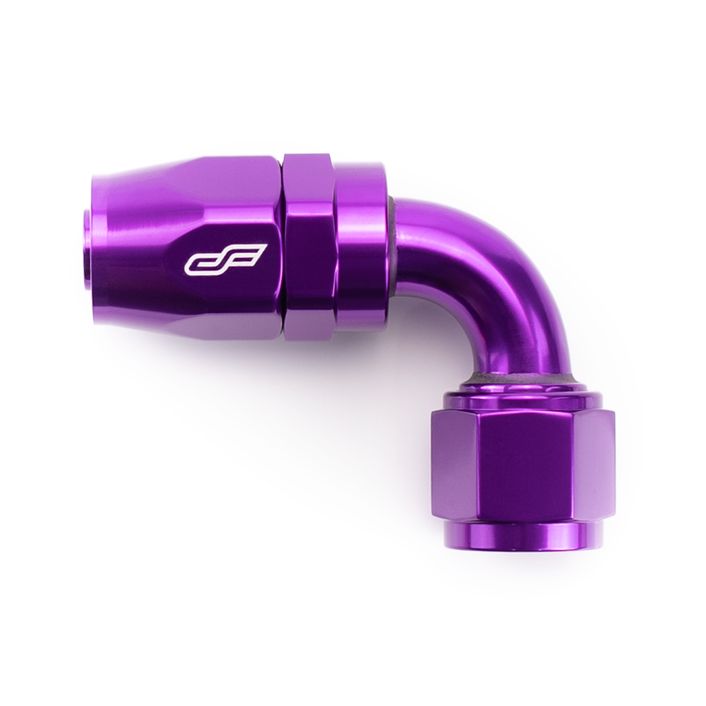 -12 AN 90 Degree Female Aluminum Hose End Fitting