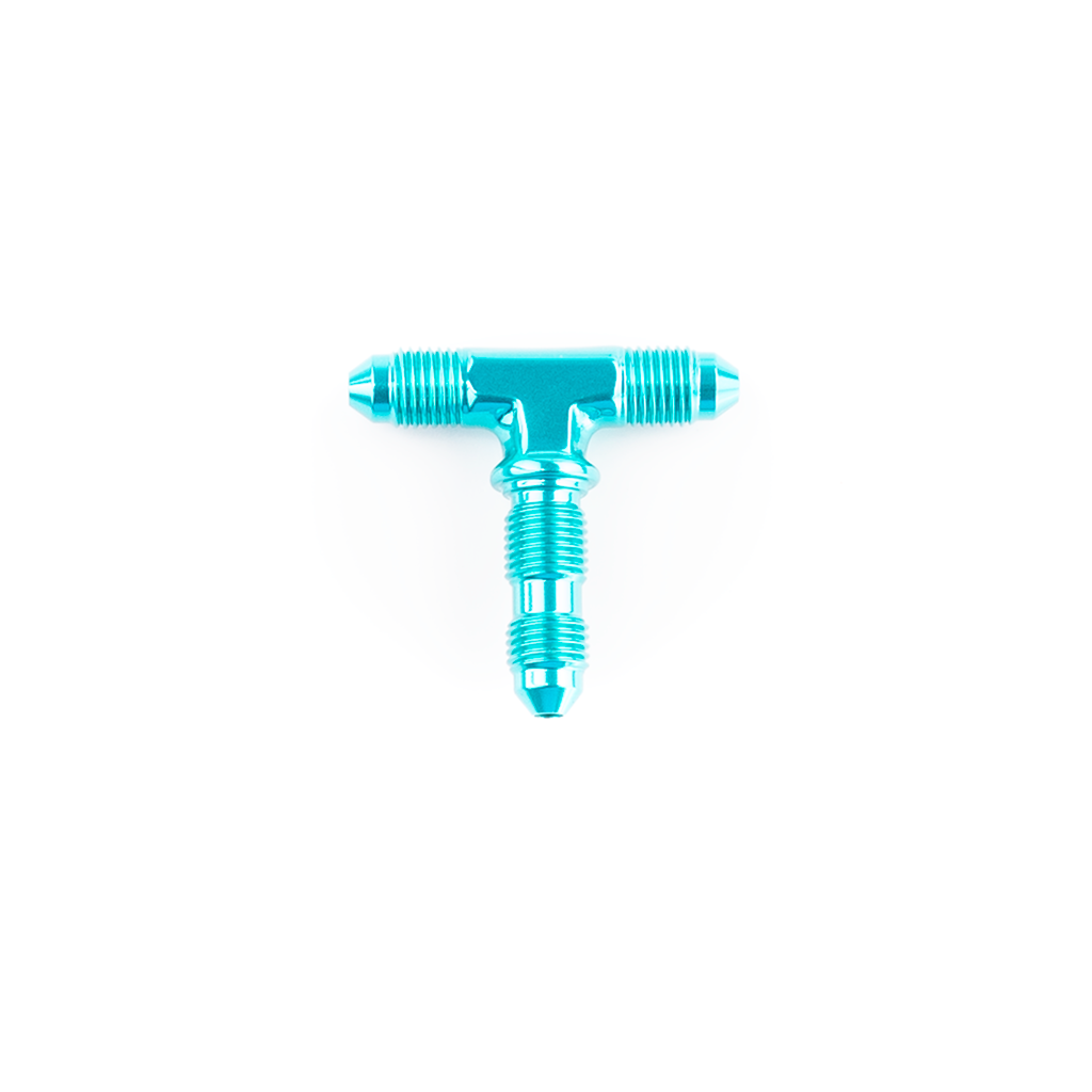 -04 AN Fitting Bulkhead Tee