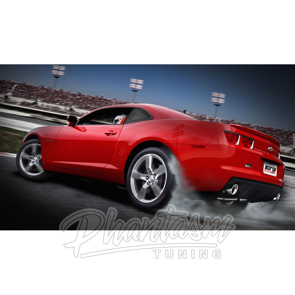 BORLA / S-TYPE / DUAL CAT-BACK EXHAUST SYSTEM (140282) *** CHEVROLET CAMARO V6 (2010-2013) 3.6L ENGINE