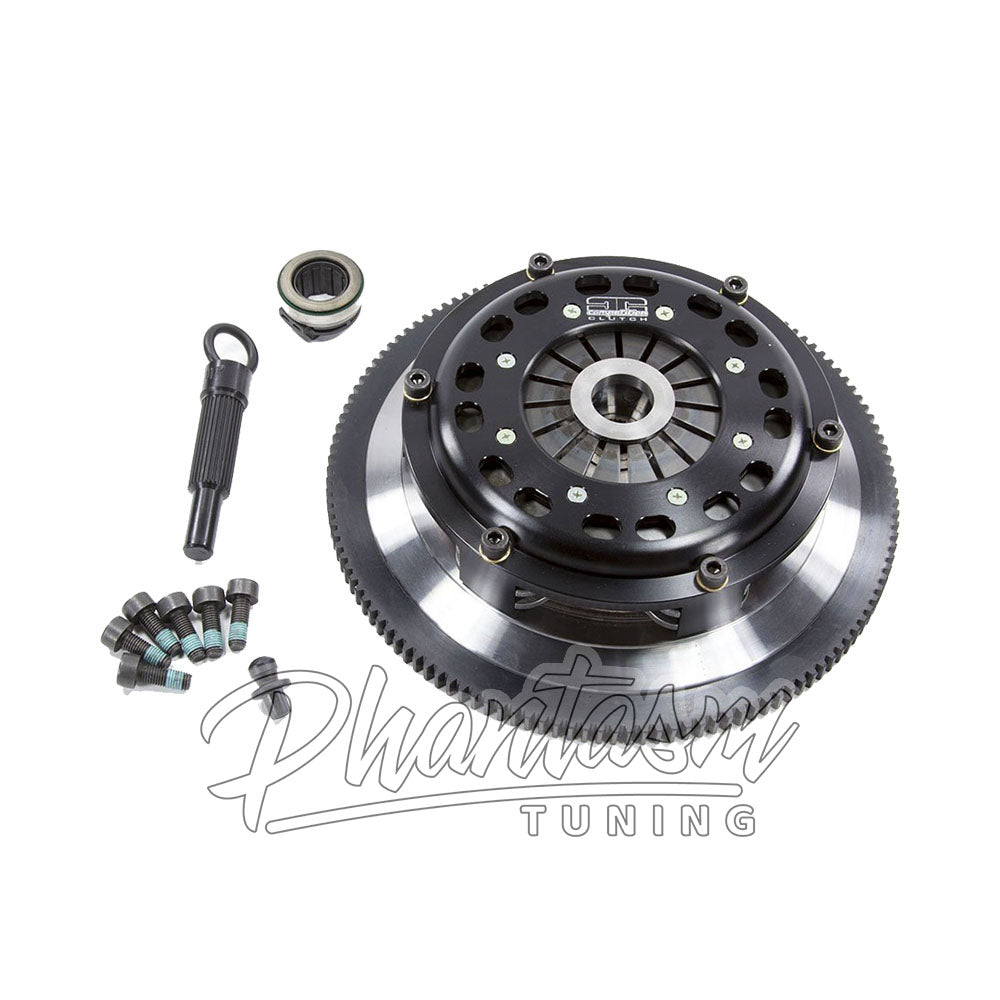 COMPETITION / STAGE 5.2 / TWIN DISC / PERFORMANCE CLUTCH KIT WITH LIGHTWEIGHT FLYWHEEL (1848014-2) *** HONDA PRELUDE (1992-2001) H22 / DOHC VTEC ENGINE