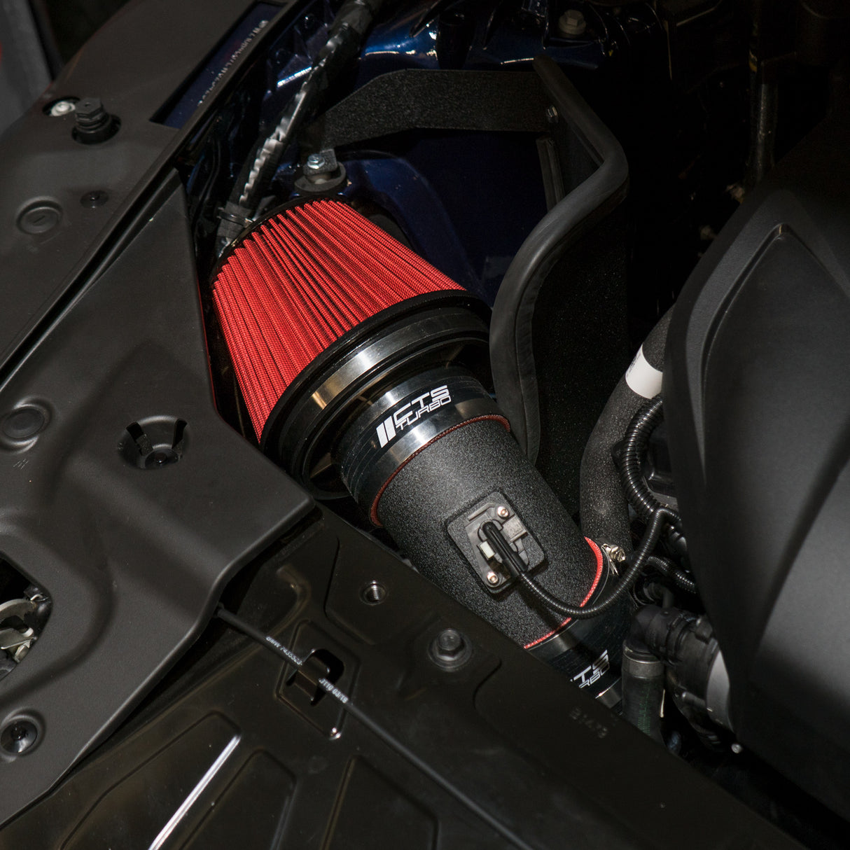 CTS TURBO / COLD AIR INTAKE SYSTEM / BLACK PIPING (IT-348) *** TOYOTA SUPRA (2020-2026) 3.0L TURBO