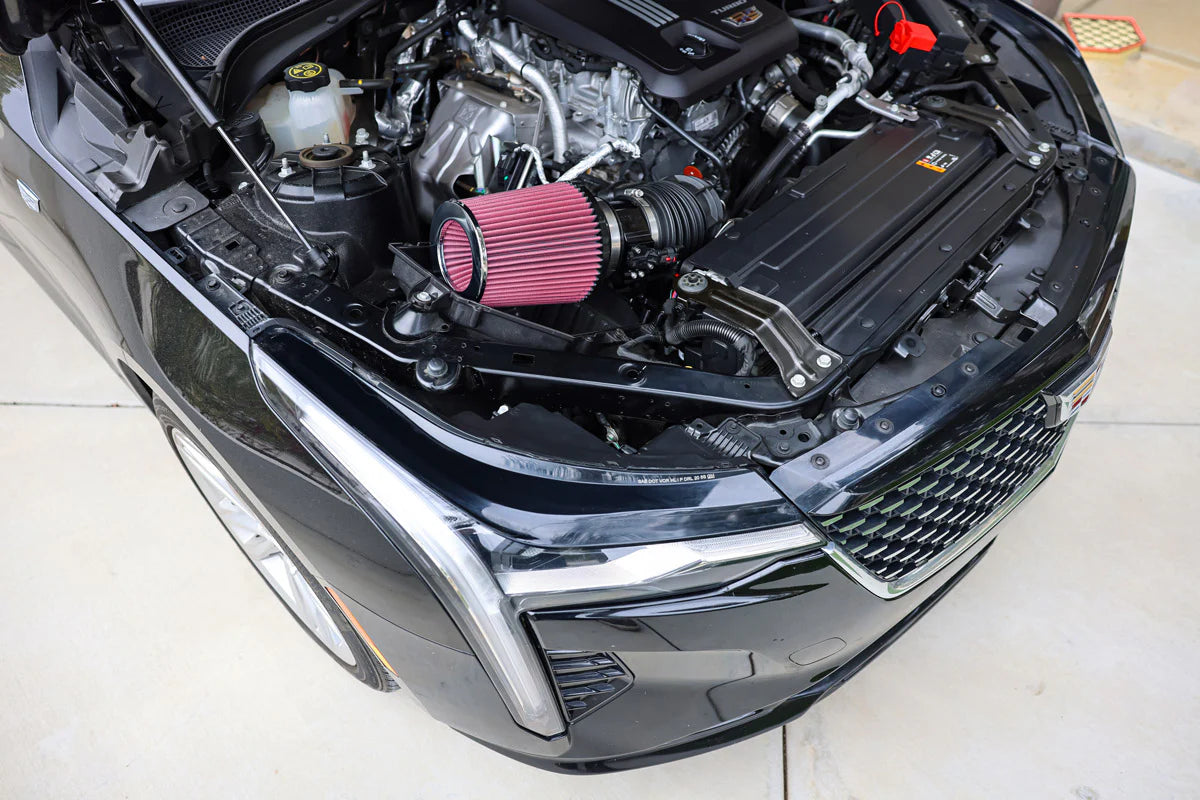 BMS / PERFORMANCE AIR INTAKE SYSTEM / WITH BILLET ADAPTER *** CADILLAC CT4 / 2.0L TURBO (2020-2025), CADILLAC CT4-V / 2.7L TURBO (2020-2025), CADILLAC CT5 / 2.0L TURBO (2020-2025)