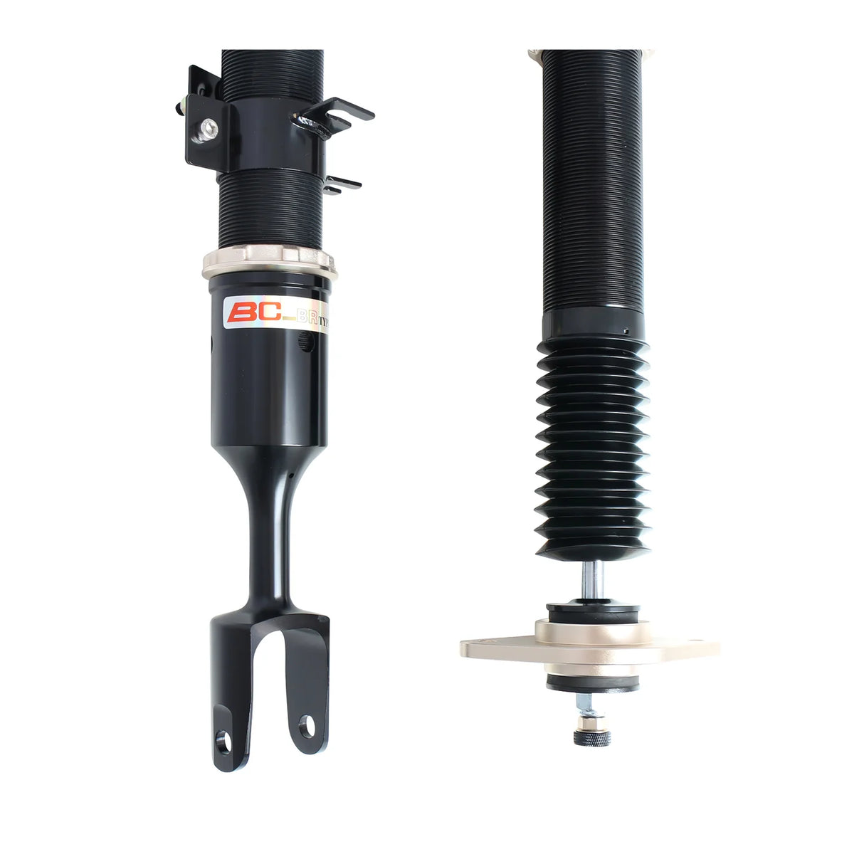BC RACING / BR SERIES COILOVER / SUSPENSION KIT (D-17-BR) *** INFINITI G35 COUPE RWD (2003-2007), INFINITI G35 SEDAN RWD (2003-2006), NISSAN 350Z (2003-2008) *** FORK STYLE / FRONT LOWER MOUNT