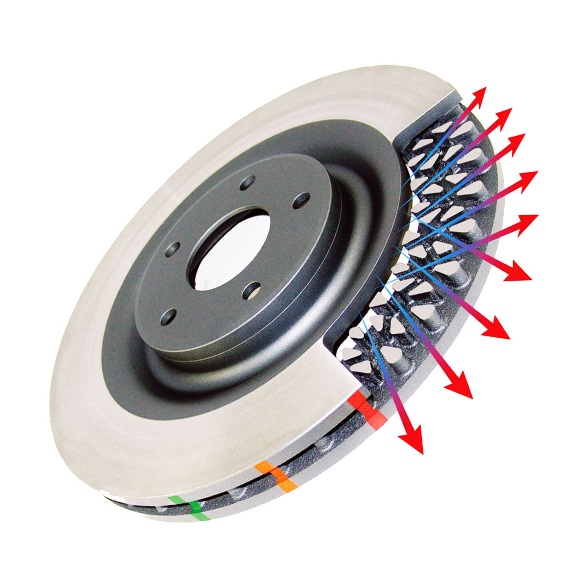 DBA 4000 SERIES / HD DIRECT / FRONT PLAIN BRAKE ROTOR / SOLD AS SINGLES (DBA42224) *** MITSUBISHI LANCER EVO-X (2008-2015) 2.0L TURBO