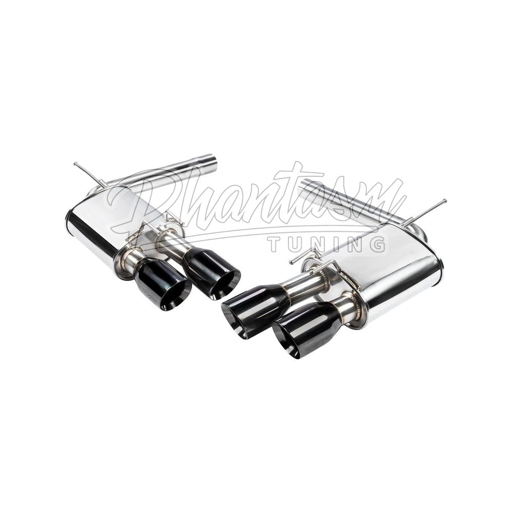 DC SPORTS / CAT-BACK EXHAUST SYSTEM / BLACK TIPS (DCS5534BK) *** HONDA ACCORD (2018-2022) 1.5L / 2.0L TURBO