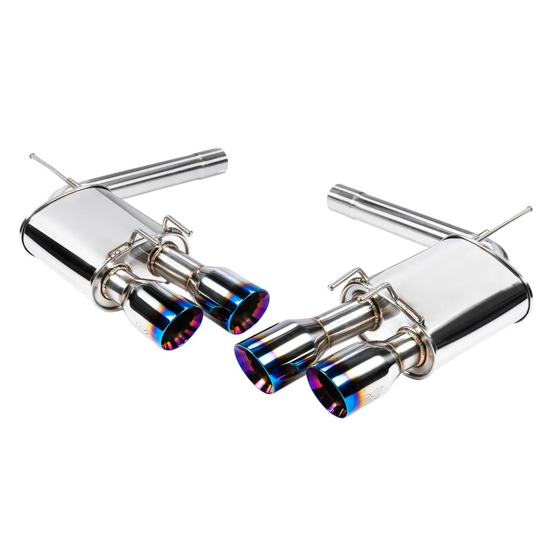 DC SPORTS / CAT-BACK EXHAUST SYSTEM / BURNT BLUE TIPS (DCS5534BT) *** HONDA ACCORD (2018-2022) 1.5L / 2.0L TURBO
