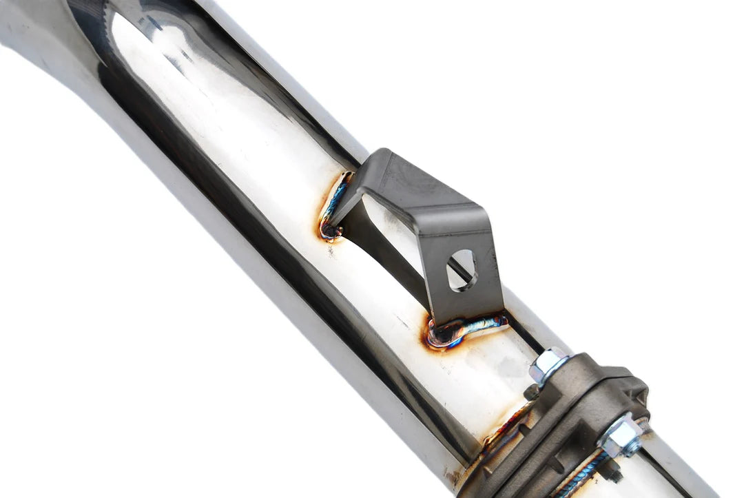 INVIDIA / EXHAUST FRONT-PIPE WITH HIGH FLOW CAT / DOWN-PIPE SECTION / MANUAL TRANSMISSION (HS22SW4MFPCB) *** SUBARU WRX (2022-2026) VB / 2.4L TURBO
