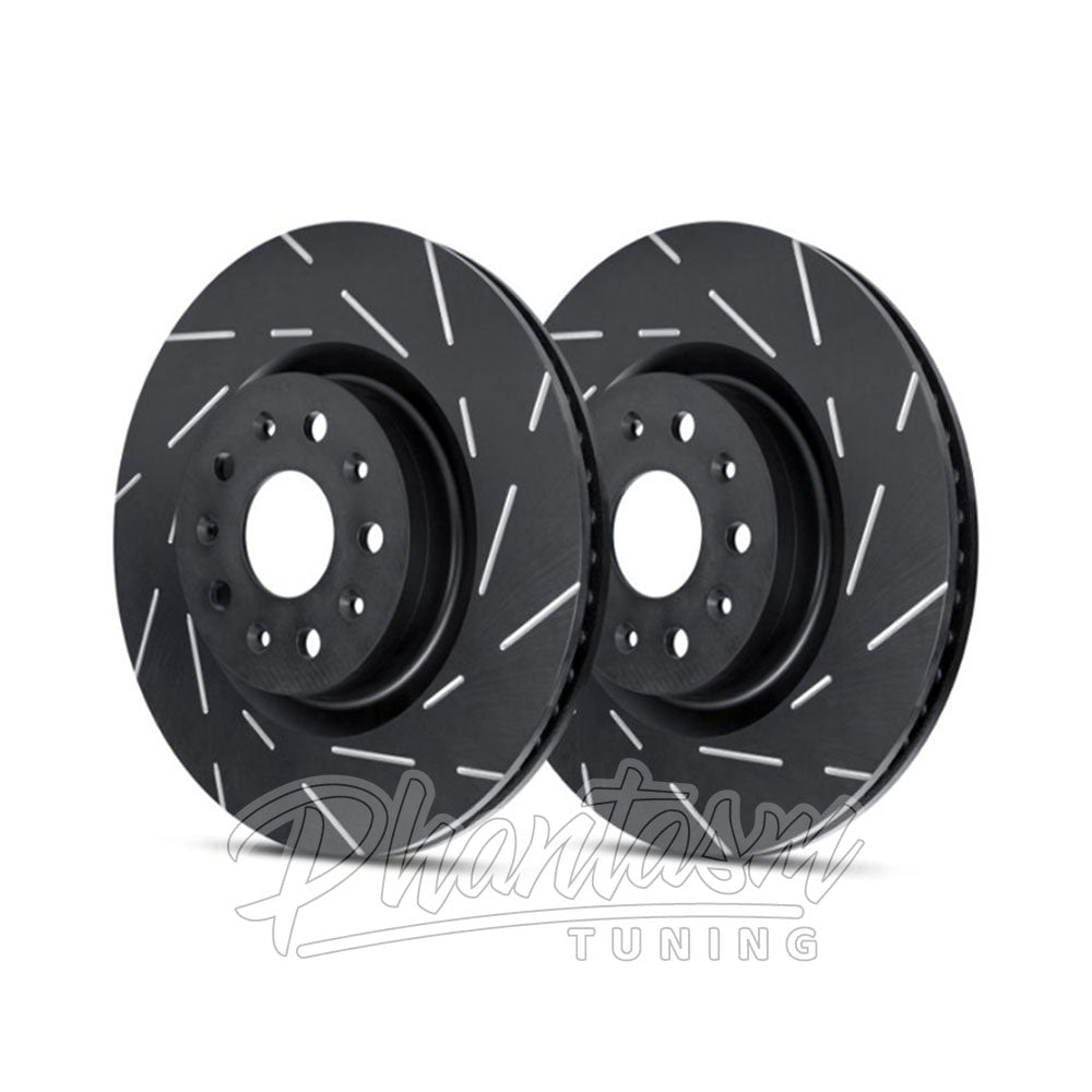 EBC / SLOTTED / REAR BRAKE ROTORS / SOLD AS PAIRS (USR7643) *** MITSUBISHI LANCER EVO-X (2008-2015) 2.0L TURBO