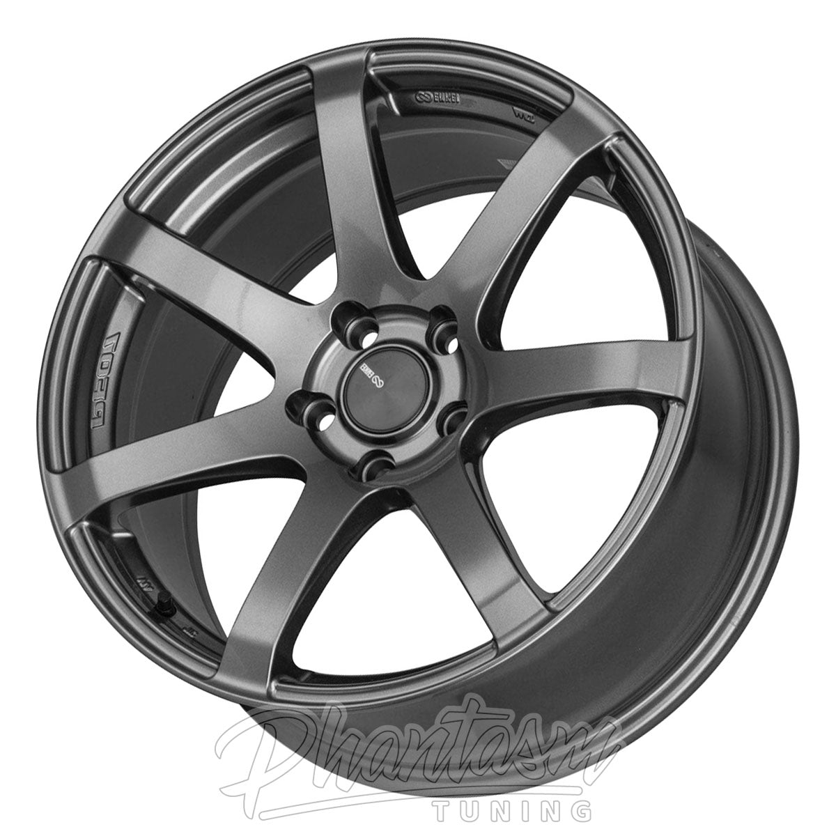 ENKEI WHEELS - PF07 - DARK SILVER (18 X 9.5) +40 ET (5 X 114.3 MM) 75 CB / 490-895-6540DS