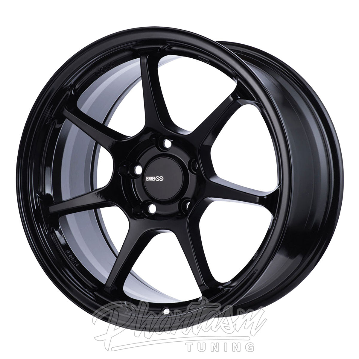 ENKEI WHEELS - TS7 - GLOSS BLACK (18 INCH ) 5 X 100 MM / BOLT PATTERN