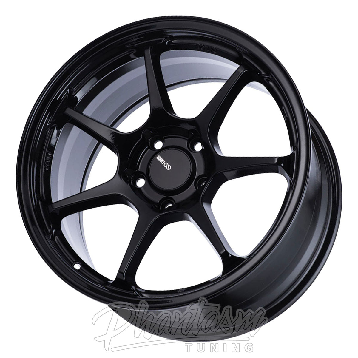 ENKEI WHEELS - TS7 - GLOSS BLACK (18 INCH ) 5 X 114.3 MM / BOLT PATTERN