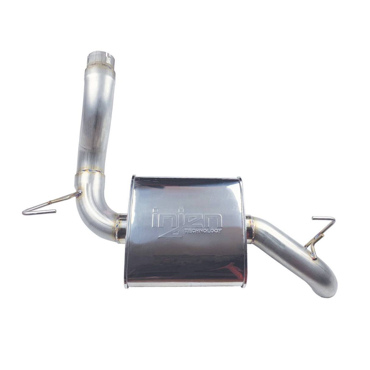 INJEN / AXLE-BACK EXHAUST SYSTEM / HIGH TUCK MUFFLER (SES5006AB) *** JEEP WRANGER JL (2018-2023) 2.0L TURBO
