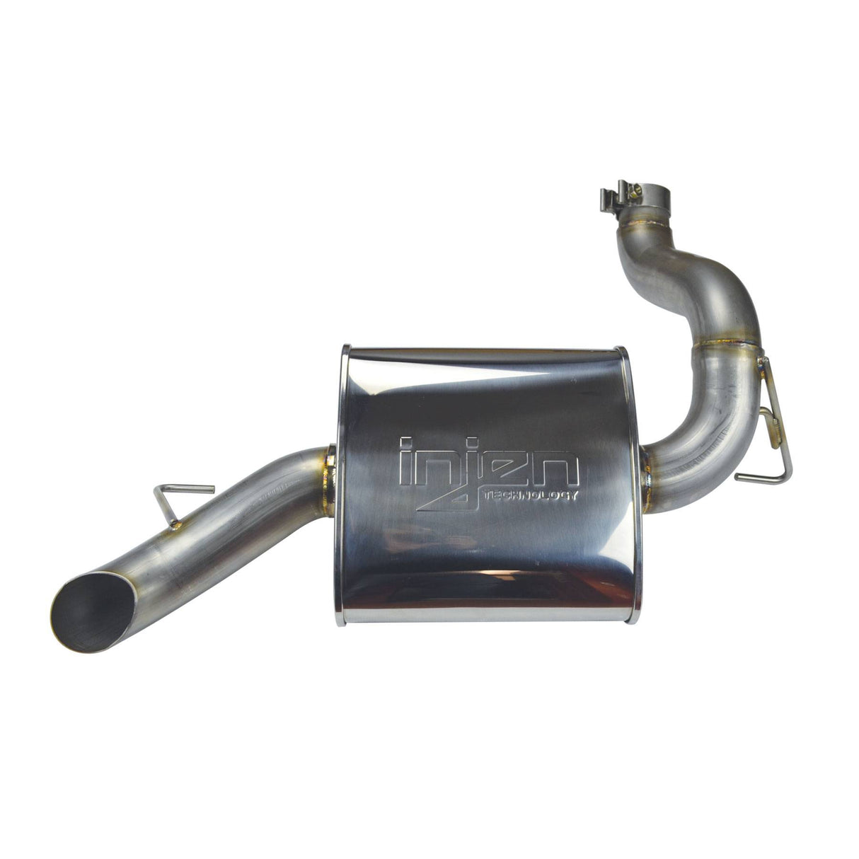 INJEN / AXLE-BACK EXHAUST SYSTEM / HIGH TUCK MUFFLER (SES5006AB) *** JEEP WRANGER JL (2018-2023) 2.0L TURBO