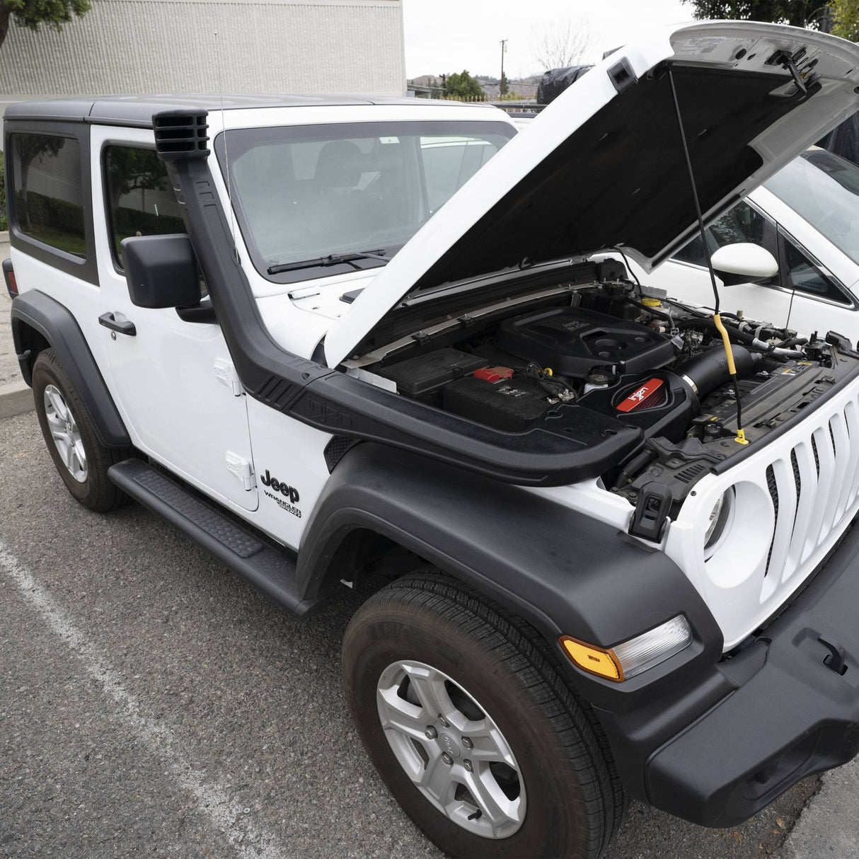 INJEN / EVOLUTION COLD AIR INTAKE SYSTEM / SNORKEL ADD-ON KIT (EVO15168) *** JEEP WRANGER JL (2018-2023) 2.0L TURBO
