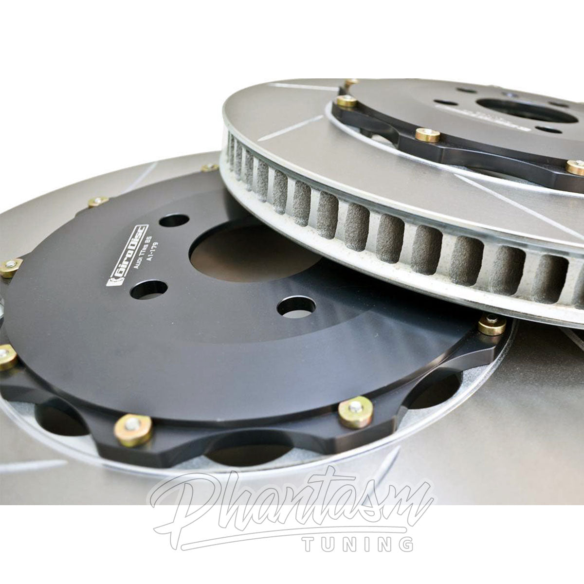 GIRODISC / SLOTTED / FRONT BRAKE ROTOR / SOLD AS PAIRS (A1-047) *** MITSUBISHI LANCER EVO-X (2008-2015) 2.0L TURBO