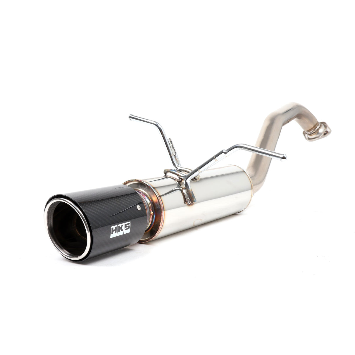 HKS / HI-POWER EXHAUST SYSTEM / WITH CARBON FIBER TIP (32016-KH001) *** HONDA FIT (2015-2020) 1.5L ENGINE
