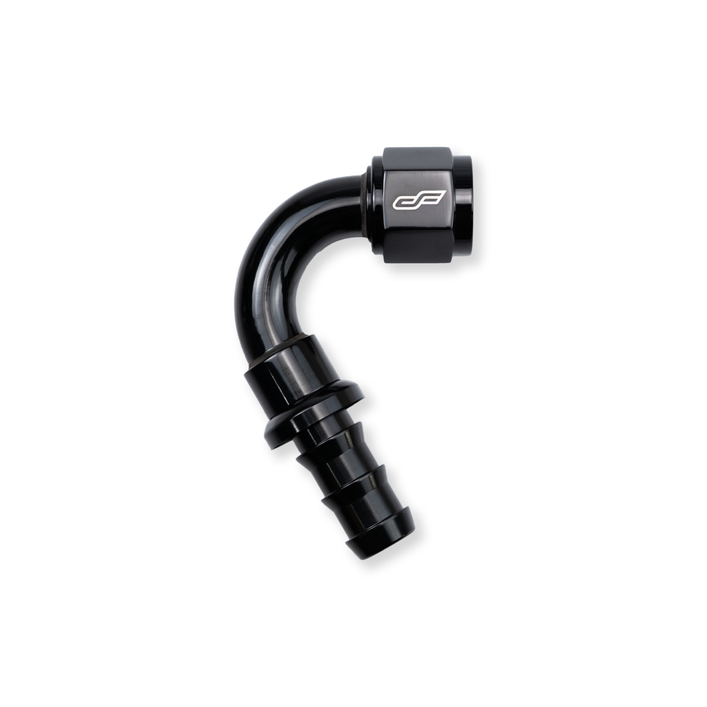 -16 AN 120 Degree Female Push-Loc Fitting