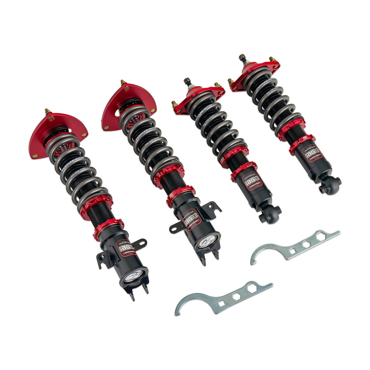 IAG PERFORMANCE / FORTUNE AUTO STREET COILOVER / SUSPENSION KIT (IAG-SUS-1004) *** SUBARU WRX / WRX STI (2015-2021) VA1 / VA2
